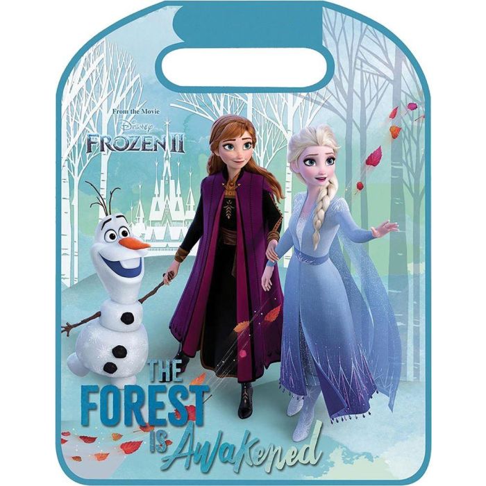 Disney CZ10271 Protector de Asiento para Coche Infantil Frozen 2 Universal, PVC Resistente y Lavable, Fijación Sencilla con Velcro 45x56 cm Disney CZ10271 Protector de Asiento para Coche Infantil Frozen 2 Universal, PVC Resistente y Lavable, Fijación Sencilla con Velcro 45x56 cm