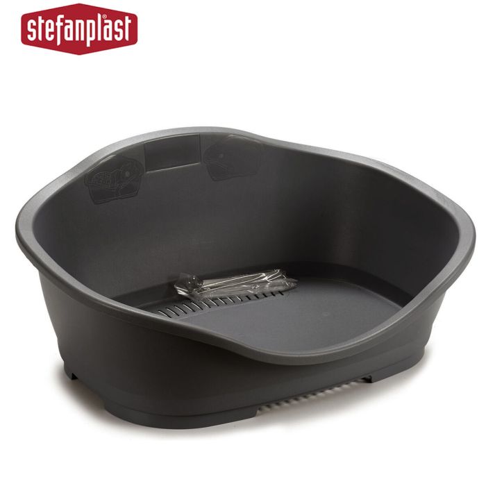 Cama para mascota Stefanplast 97621 Gris Plástico 68 x 27,5 x 49 cm 6 Unidades 4