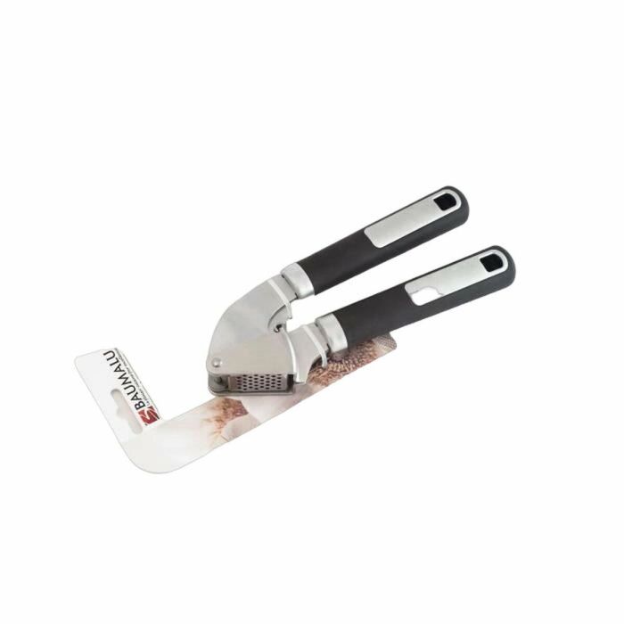 Baumalu Prensa de ajo 19.5 x 6.5 x 3 cm Acero inoxidable y nylon