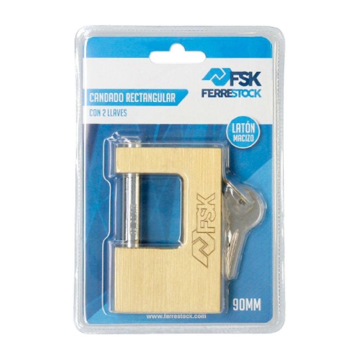 Candado de llave Ferrestock 90 mm Candado de llave Ferrestock 90 mm