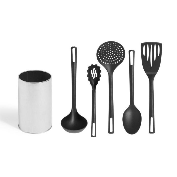 Set 5 Utensilios Soporte Acero Kinvara (12 Unidades) 3 Set 5 Utensilios Soporte Acero Kinvara (12 Unidades) 3
