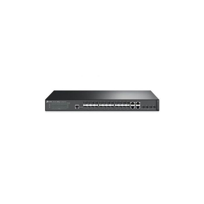 Switch TP-Link Gigabit L2 JetStream T2600G-28SQ 24 Puertos/ SFP 1 Switch TP-Link Gigabit L2 JetStream T2600G-28SQ 24 Puertos/ SFP 1