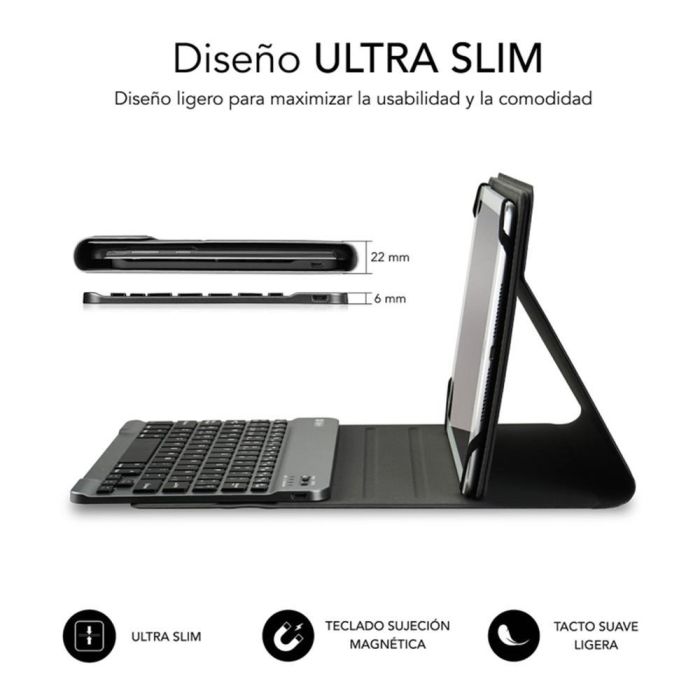 SUBBLIM Funda con Teclado KEYTAB PRO BLUETOOTH 10,1" Black 1 SUBBLIM Funda con Teclado KEYTAB PRO BLUETOOTH 10,1" Black 1