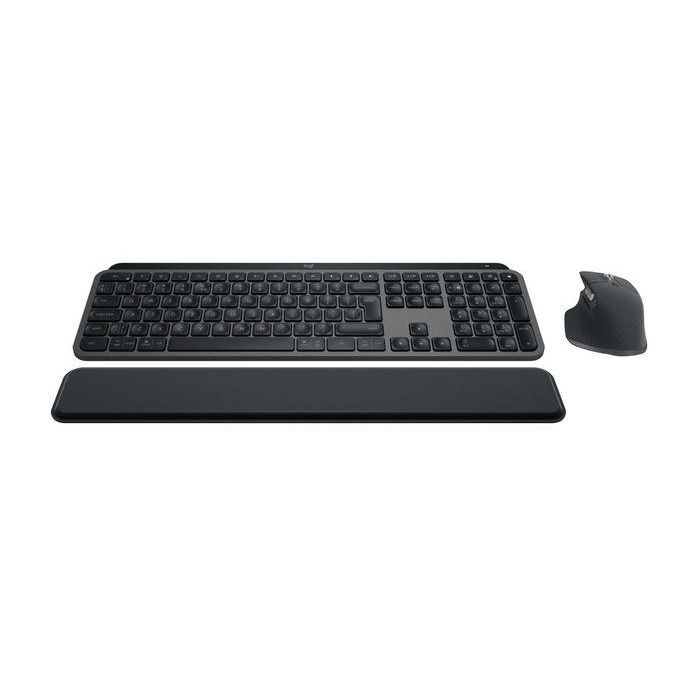 Logitech MX Keys S Combo Performance: Teclado MX Keys S, Ratón MX Master 3S, Reposamuñecas MX. Productividad y Precisión Avanzada. 1 Logitech MX Keys S Combo Performance: Teclado MX Keys S, Ratón MX Master 3S, Reposamuñecas MX. Productividad y Precisión Avanzada. 1