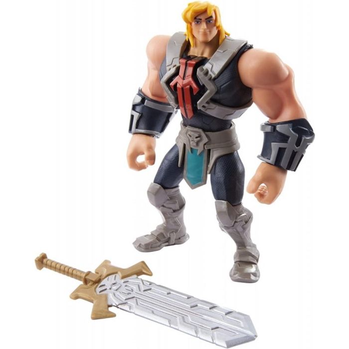 Mattel Figura He-Man Masters of the Universe 14cm Articulada Serie Netflix con Accesorios Mattel Figura He-Man Masters of the Universe 14cm Articulada Serie Netflix con Accesorios