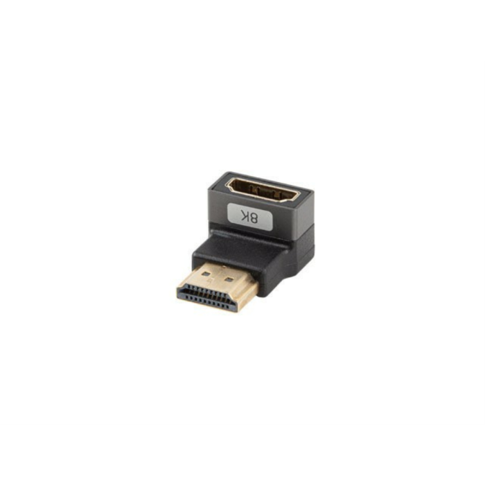 Lanberg AD-HDMI-07 Adaptador HDMI Tipo A Estándar Hembra, Conectores Negro y Plata 3