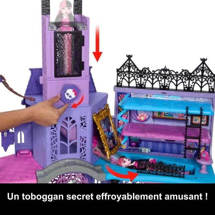Casa de muñecas embrujada Monster High, más de 35 accesorios - Monster High - HLP88 5 Casa de muñecas embrujada Monster High, más de 35 accesorios - Monster High - HLP88 5