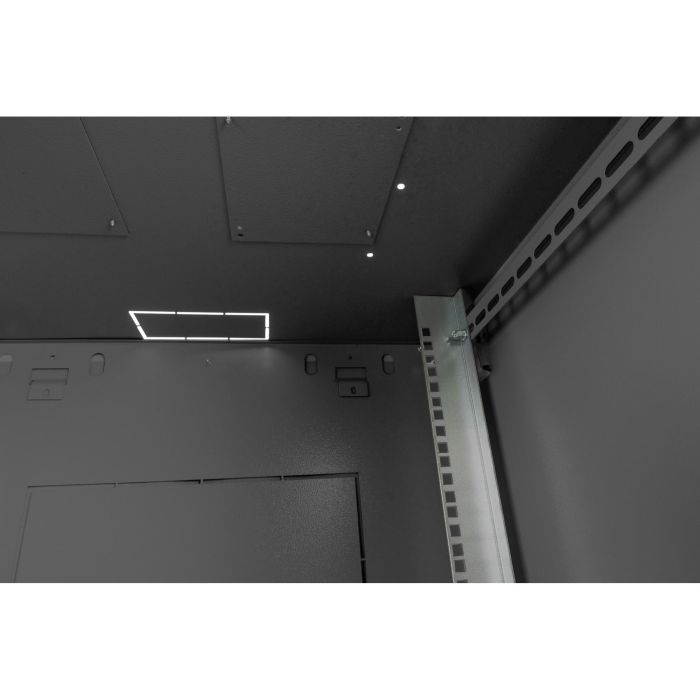 DIGITUS Wandgehäuse Dynamic 16HE 785x600x600mm schwarz 7 DIGITUS Wandgehäuse Dynamic 16HE 785x600x600mm schwarz 7