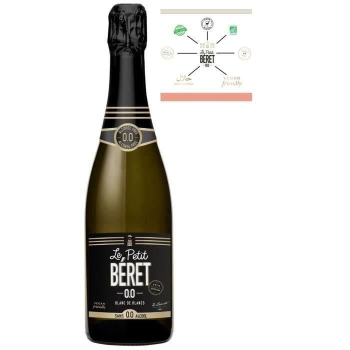 Le Petit Béret Vino blanco espumoso sin alcohol 0,0% 0 Le Petit Béret Vino blanco espumoso sin alcohol 0,0% 0