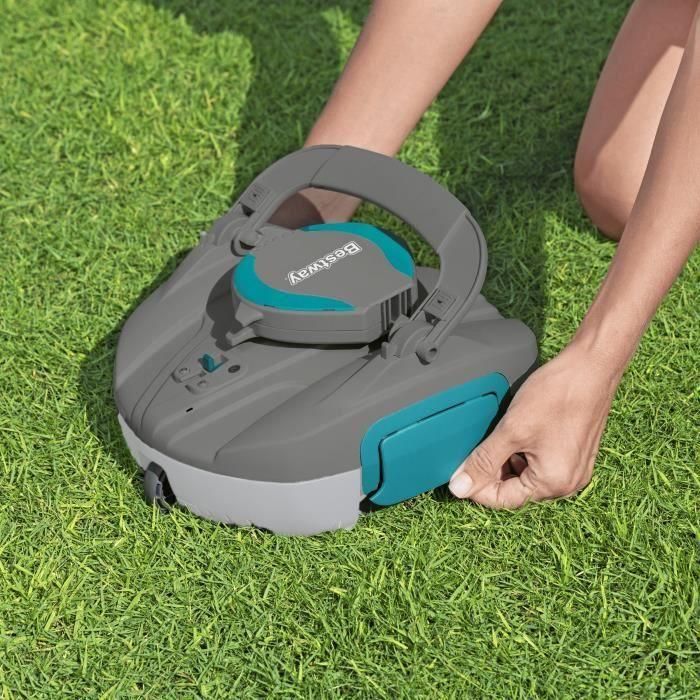 Robot de piscina Bestway Agate - Recargable y autónomo - 15 m² 1 Robot de piscina Bestway Agate - Recargable y autónomo - 15 m² 1