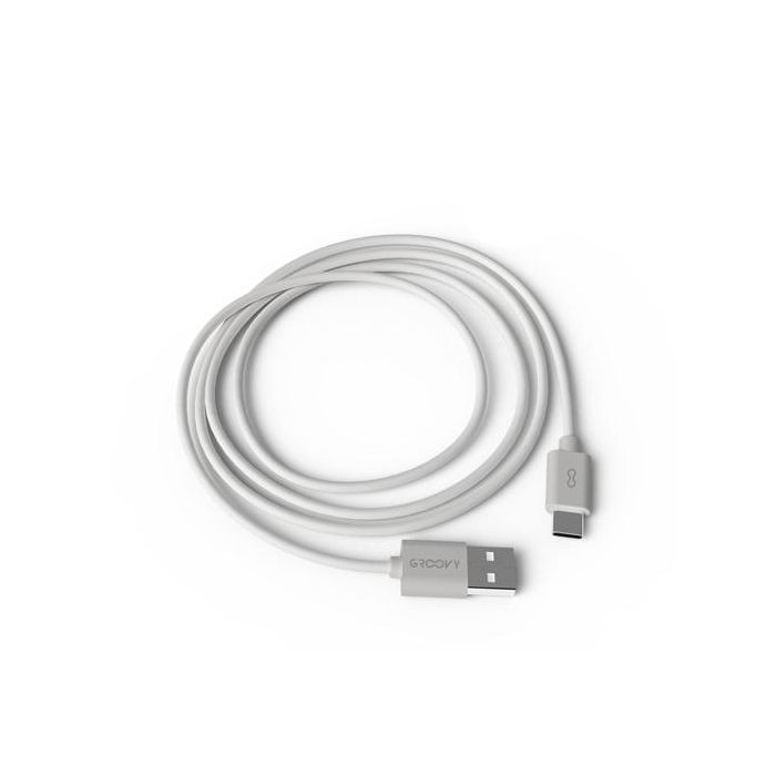 Groovy Cable-android micro usb 2a, android 2m carga rápida blanco