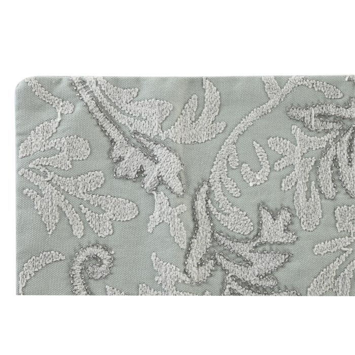 DKD Home Decor Funda de Cojín Decorativa Floral Verde 40x60 cm de Algodón y Poliéster con Cremallera Oculta 1 DKD Home Decor Funda de Cojín Decorativa Floral Verde 40x60 cm de Algodón y Poliéster con Cremallera Oculta 1