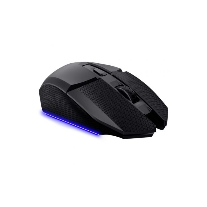 Trust Gaming GXT 122 Felox+ Ratón Gaming Inalámbrico Dual 12000 DPI, Sensor PixArt PAW3311, 7 Botones, RGB, Batería 40h, para PC/Portátil