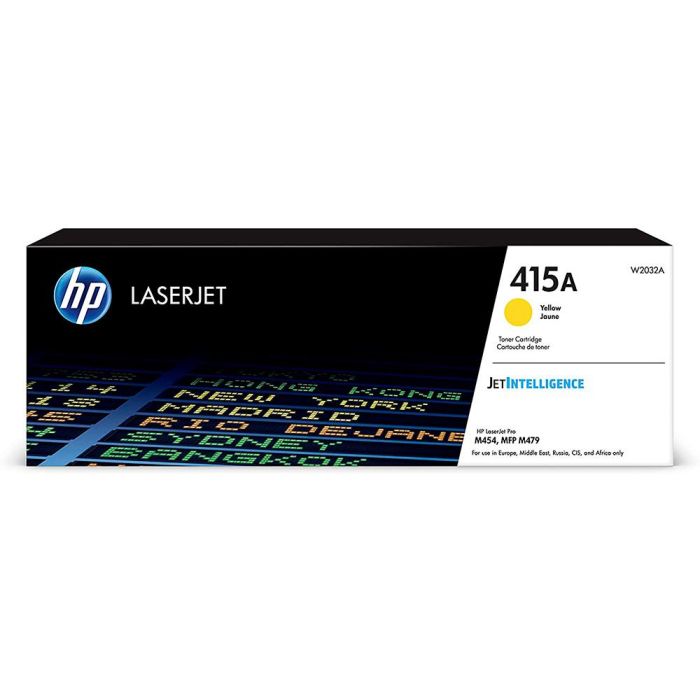 Hp Toner Amarillo Laserjet M454 Series - Nº 415A 1