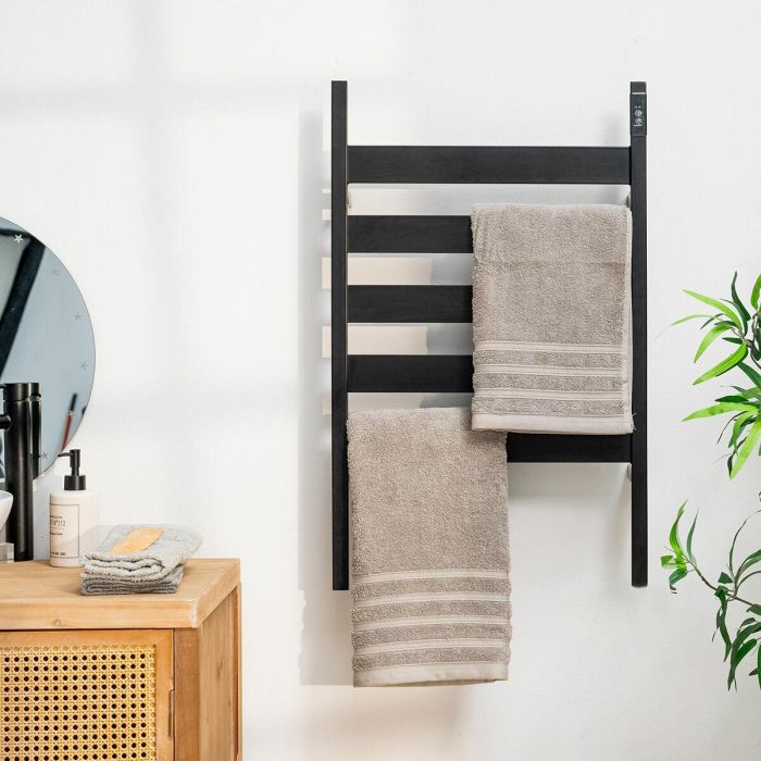 Toallero Eléctrico de Pie o Pared Towarck InnovaGoods 5 Barras 0 Toallero Eléctrico de Pie o Pared Towarck InnovaGoods 5 Barras 0