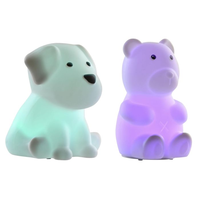 Decoracion Luminosa Baby DKD Home Decor Blanco 9 x 13 x 15 cm (6 Unidades) 2 Decoracion Luminosa Baby DKD Home Decor Blanco 9 x 13 x 15 cm (6 Unidades) 2
