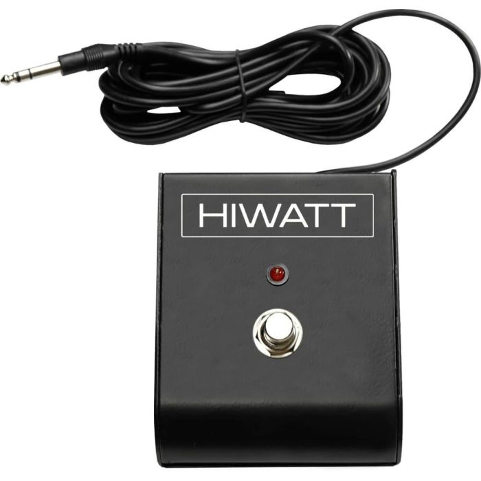 Hiwatt Pedal Footswitch FS101 para Amplificador de Guitarra Negro