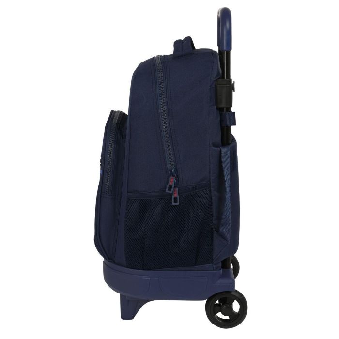 Mochila Escolar con Ruedas F.C. Barcelona (33 x 45 x 22 cm) 1