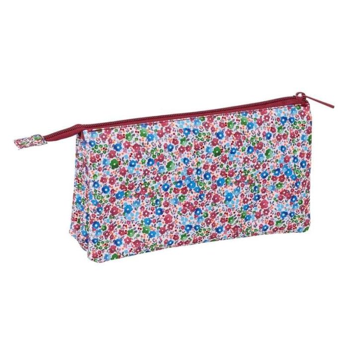 Bolso Escolar Portatodo Safta Triple Nait Nait Floresistente Coimbra Burdeos 120x220x30 mm 1 Bolso Escolar Portatodo Safta Triple Nait Nait Floresistente Coimbra Burdeos 120x220x30 mm 1