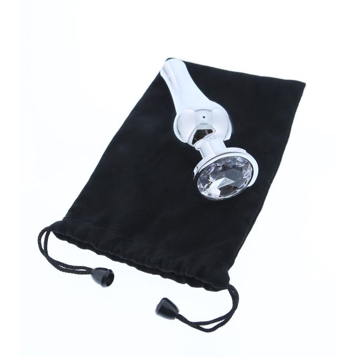 Plug Anal Dream Toys Gleaming Love Plateado 2 Plug Anal Dream Toys Gleaming Love Plateado 2