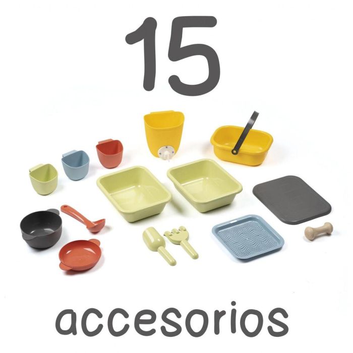 Smoby SMO840208 Cocina de Barro Mud Kitchen Life con Temática de Hogar 9 Smoby SMO840208 Cocina de Barro Mud Kitchen Life con Temática de Hogar 9
