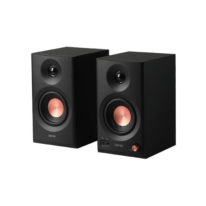 Edifier MR3 Altavoces Bluetooth 5.4 Hi-Fi Estudio 36W 2.0 Canales Inalámbricos y Alámbricos Negro