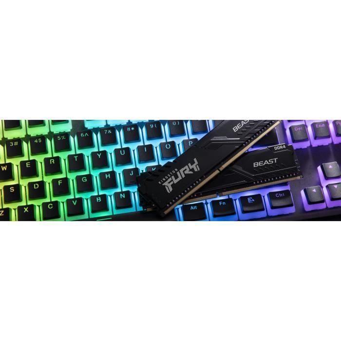 Kingston FURY Beast Memoria RAM 32 GB (2 x 16 GB) DDR4 3200 MHz CL16 3 Kingston FURY Beast Memoria RAM 32 GB (2 x 16 GB) DDR4 3200 MHz CL16 3