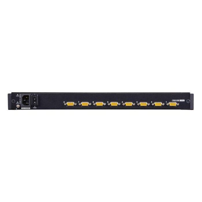 Aten CL1308 8 Puertos PS/2-USB VGA LCD KVM Switch 19" con Pantalla LED y Teclado para Rack 1U 2 Aten CL1308 8 Puertos PS/2-USB VGA LCD KVM Switch 19" con Pantalla LED y Teclado para Rack 1U 2
