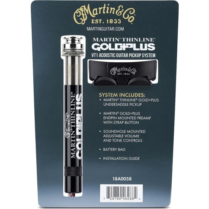 Preamplificador Acústica Martin Gold Plus Vti - Incluye Pastilla 1 Preamplificador Acústica Martin Gold Plus Vti - Incluye Pastilla 1