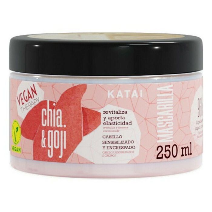 Katai Mascarilla Chia & Goji Pudding Hidratante Nutritiva Cabello Sensible y Encrespado 250 ml