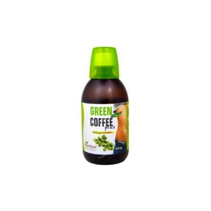 PLANTAPOL Green Coffee Plus Líquido 500ml - Café Verde, Hinojo, Té Verde para Control de Grasa y Energía