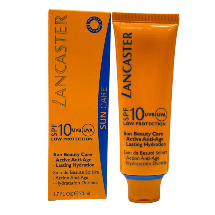 Sun Beauty, Antienvejecimiento, Crema solar, Para la cara, SPF 10, 50 ml
