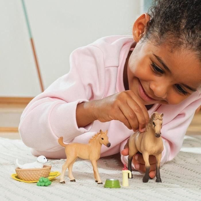 Schleich - Cuidado de bebés para Baby Animals of Horse Club Sarah - 42432 2 Schleich - Cuidado de bebés para Baby Animals of Horse Club Sarah - 42432 2