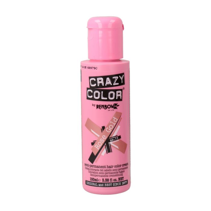 Tinte Semipermanente Pink Gold Crazy Color Nº 73 (100 ml)