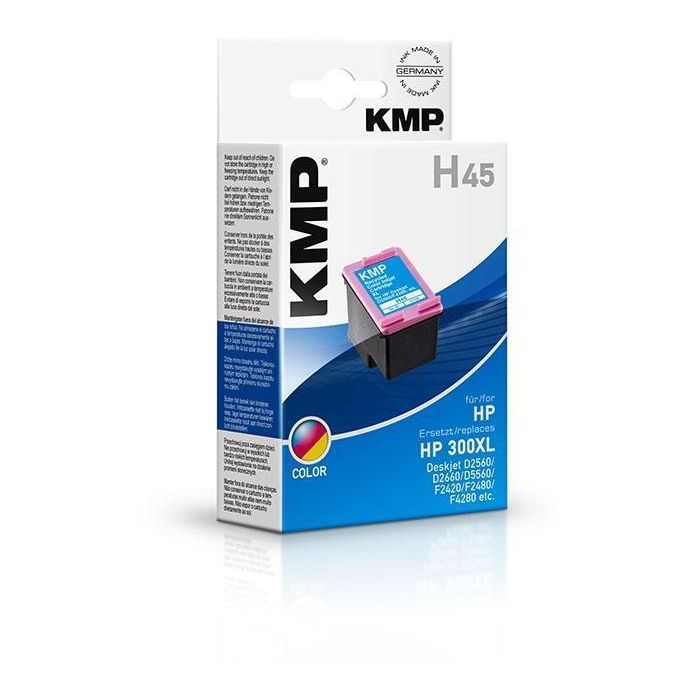 Tinta Kmp Pack 3 Colores C M Y Deskjet Serie D1600 D2560 Serie D550 Serie F2400 F2480 F4280 F4210 F4272 F4500 - Photosmart C4680 C4780 - Nº 300 XL