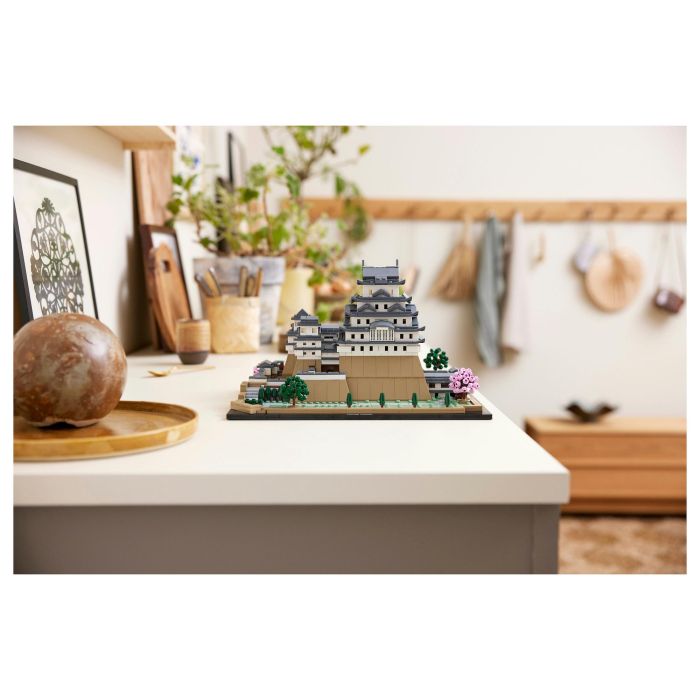Lego Architecture 21060 Kit de Construcción del Modelo del Castillo Himeji para Adultos Fanáticos de la Cultura Japonesa