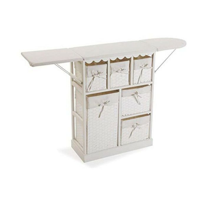 Centro de Planchado Basic Blanco Madera (30 x 85 x 130 cm) 4