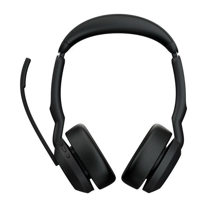 Jabra Evolve2 55 Link380c Auriculares Inalámbricos Diadema Binaural Oficina UC Estéreo con Cancelación de Ruido Activa Negro 1