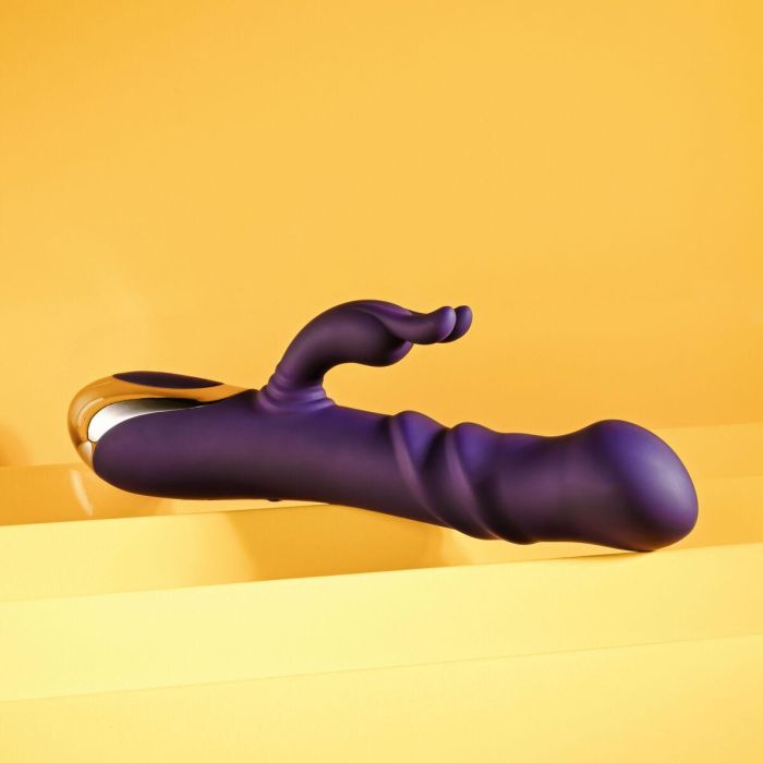 Vibrador Doble Estimulación Evolved Playboy Morado Púrpura 17 Vibrador Doble Estimulación Evolved Playboy Morado Púrpura 17