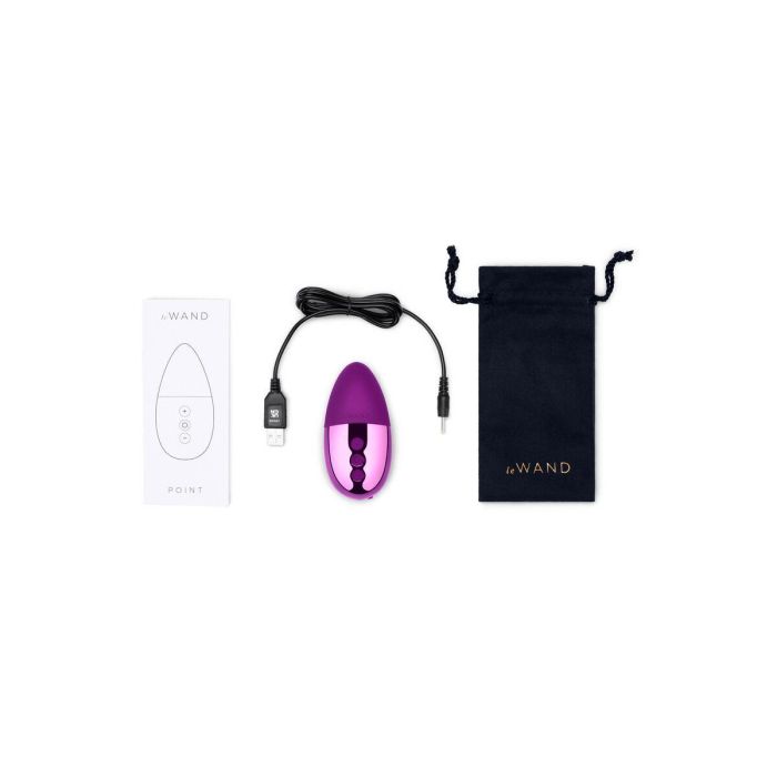 Vibrador Le Wand Point Cherry Morado 2 Vibrador Le Wand Point Cherry Morado 2