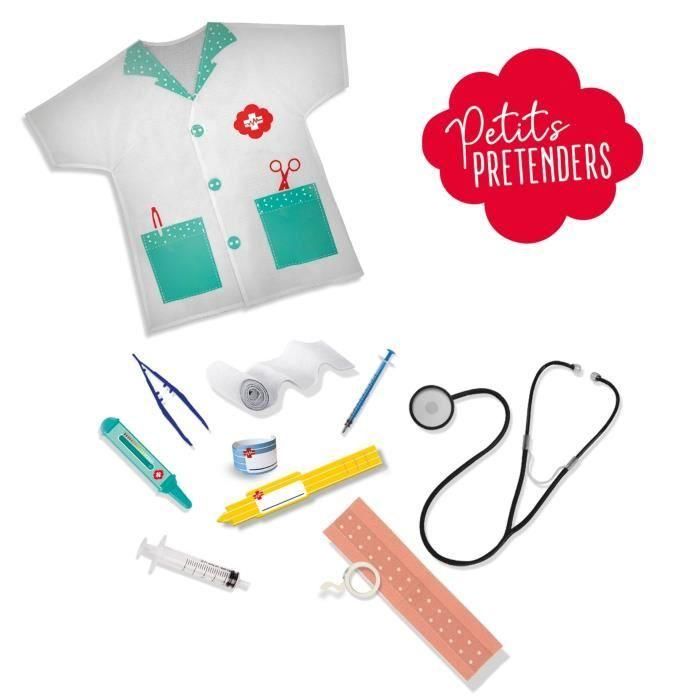 Mega Kit of Doctor His Creative Little Preteders - Material: poliéster - de 3 años 2 Mega Kit of Doctor His Creative Little Preteders - Material: poliéster - de 3 años 2
