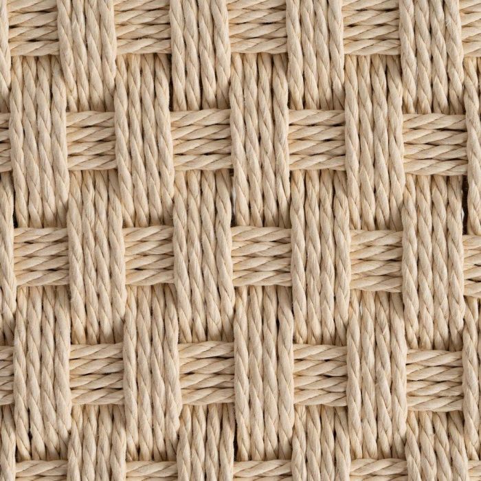 Banco Natural Cuerda-Metal 100 X 35 X 46 cm