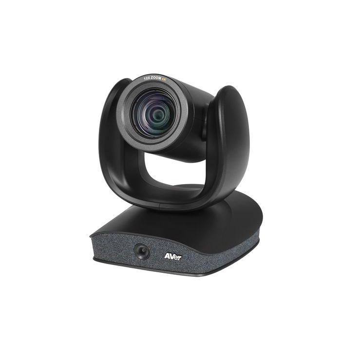 AVer CAM570 Cámara PTZ Dual 4K 12X Zoom Óptico, USB HDMI IP, Seguimiento Audio, Smart Frame Dinámico, PoE+, RS232, Entrada Audio 12
