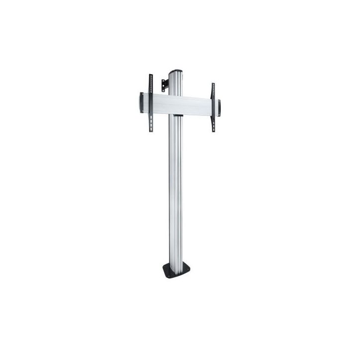 TooQ FS2270M-B Soporte de Suelo para TV de hasta 70" Plata