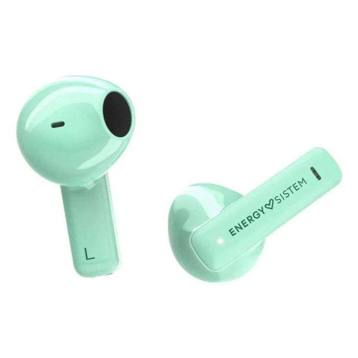 Energy Sistem StreetMusic Auriculares True Wireless Inalámbricos Bluetooth, 20h Batería, Driver 13mm, Estuche Carga, Color Menta