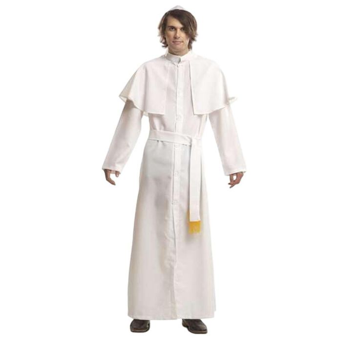 Disfraz il papa tocado, túnica y fajín talla XL 3 Disfraz il papa tocado, túnica y fajín talla XL 3