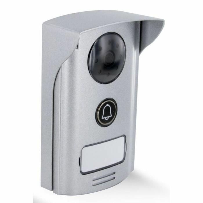 Chacon CH34863 Videoteléfono Ultra Slim Blanco con Pantalla de 7 y Conexión de 2 Hilos 1