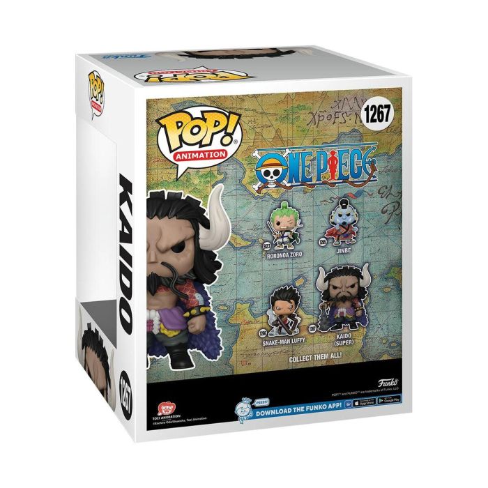 Funko Pop Super Sized One Piece - Kaido - Figura de Vinilo de 15cm con Caja Original 10 Funko Pop Super Sized One Piece - Kaido - Figura de Vinilo de 15cm con Caja Original 10
