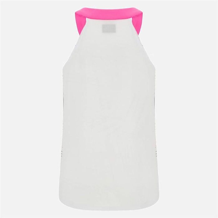 Camiseta para Mujer sin Mangas Macron Prime Cd Blanco Pádel L 6