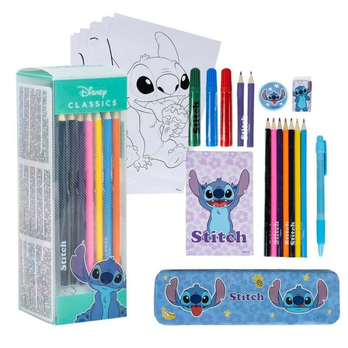 Cerdá Set Papelería Coloreable Stitch Disney